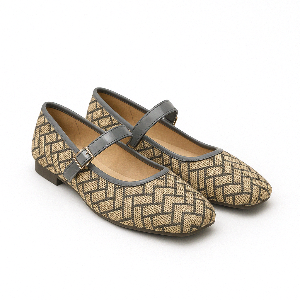 Marelli Sepatu Flat shoes  Teplek ballerina Mary Jane - IN 001 - Image 5