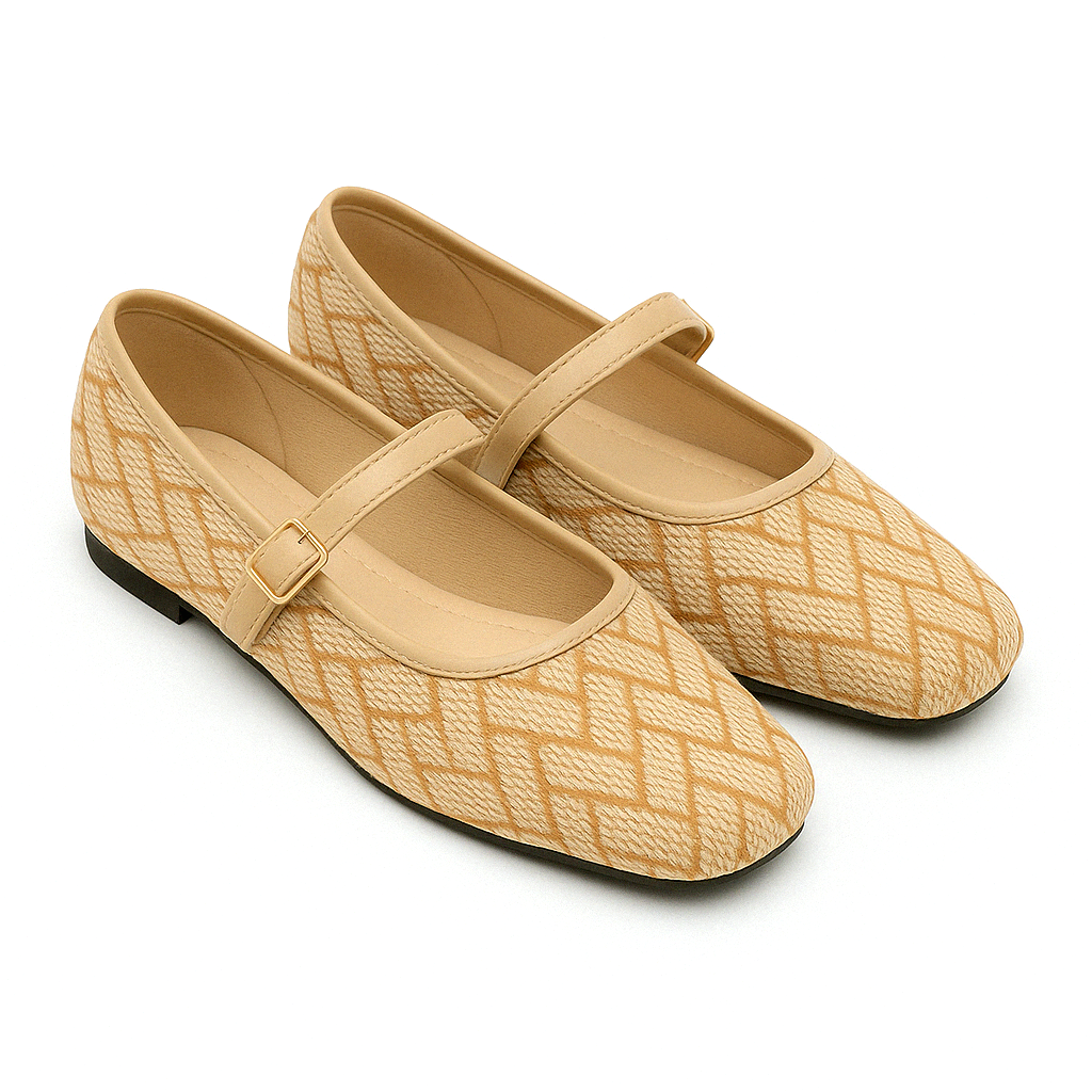Marelli Sepatu Flat shoes  Teplek ballerina Mary Jane - IN 001 - Image 4