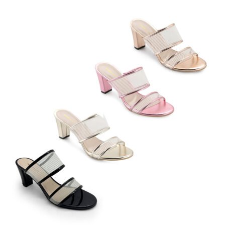 Sandal Wanita Ankle strap Hak 7 cm – 2004