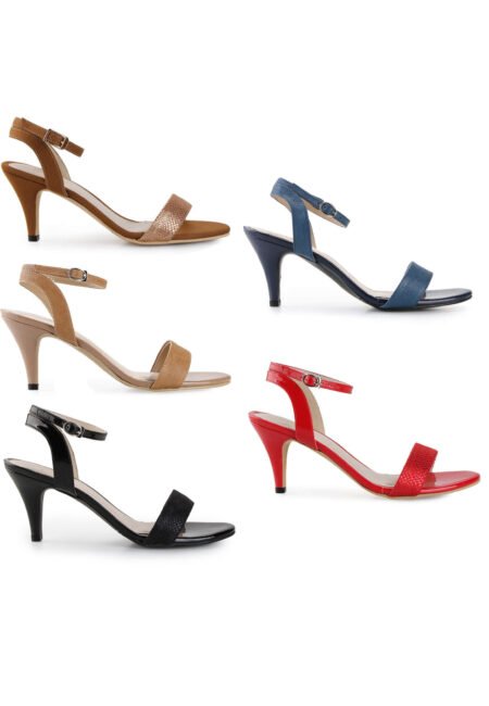 Sandal Wanita Ankle strap Hak Stiletto 7 cm – 2002