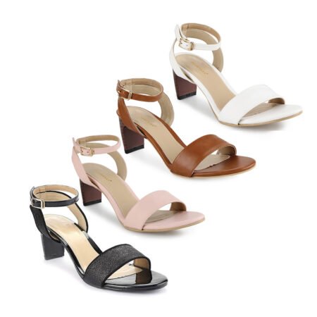 Sandal Wanita Ankle strap Hak 7 cm – 2008