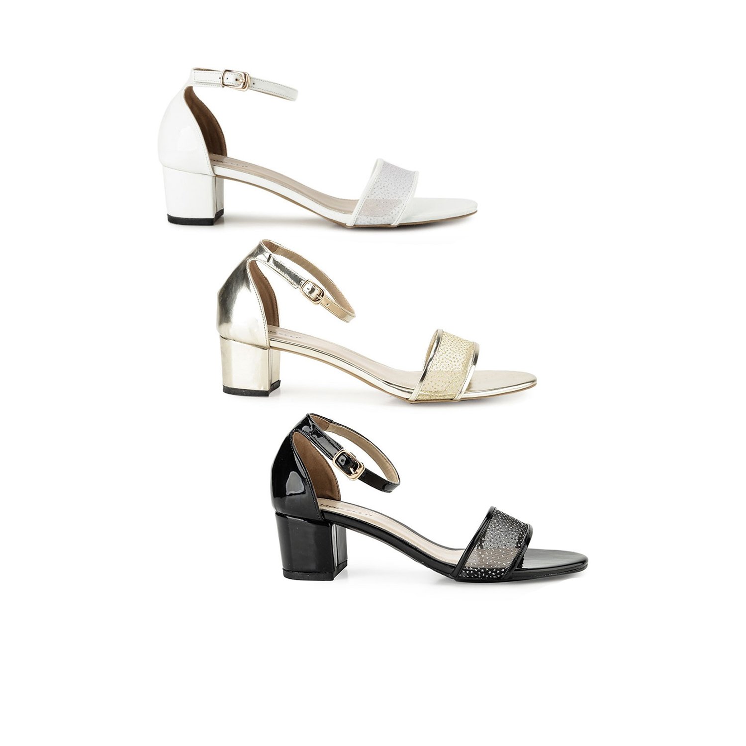 Sandal Wanita Ankle strap Hak 7 cm – 2042